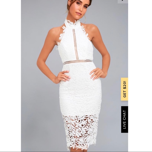 COPY for sale - Brides💍 White Lace Midi🤍 - Picture 4 of 7